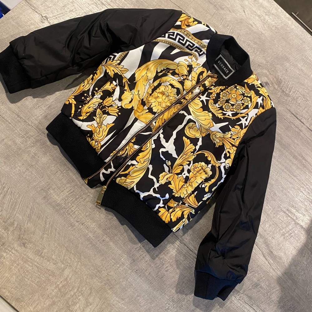 Versace puffer jacket